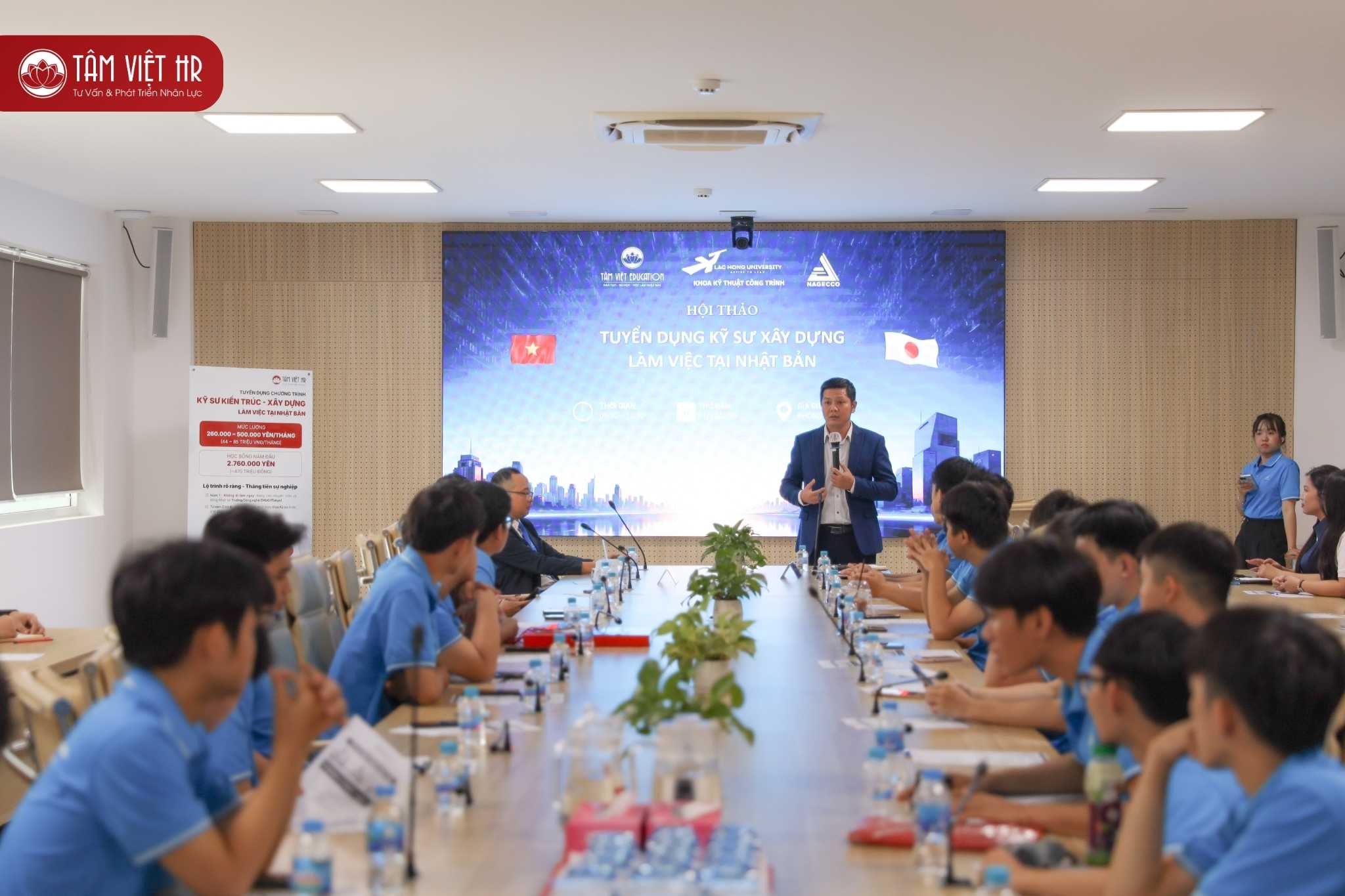 Tâm Việt đồng hành cùng sinh viên Lạc Hồng xây dựng lộ trình trở thành Kỹ sư Xây dựng làm việc tại Nhật Bản 2 tam viet ky su xay dung nhat ban dh lac hong 14