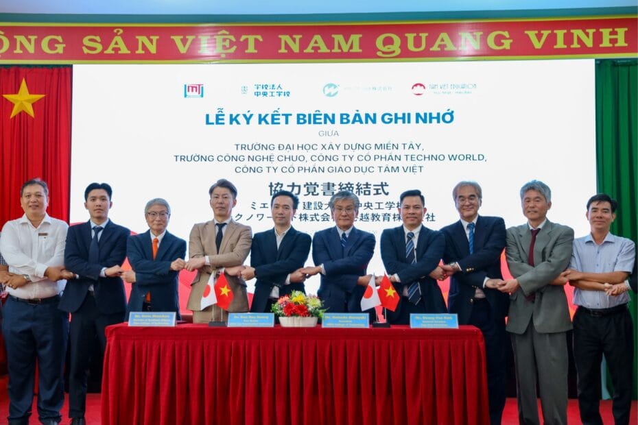 tam viet edu cation mou dh xay dung mien tay chuo techno world
