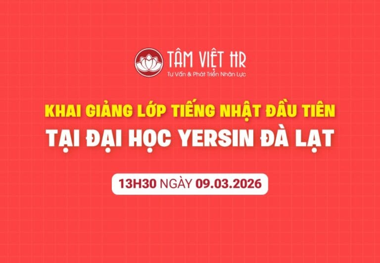 dh yersin da lat tam viet khai giang lop tieng nhat 0